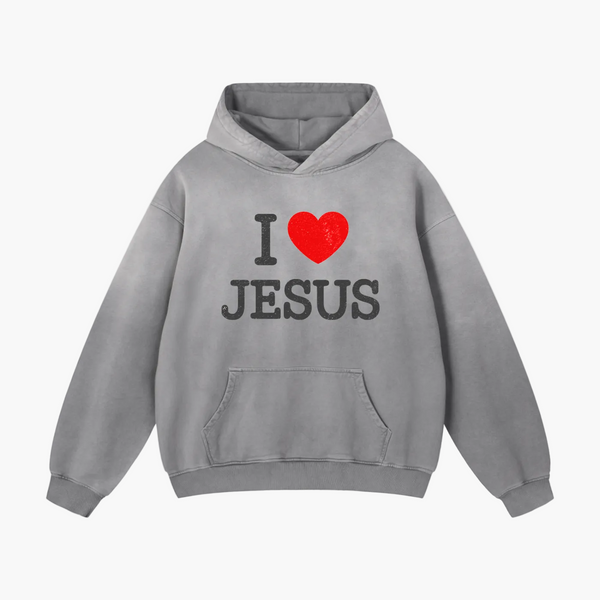 I LOVE JESUS HOODIE